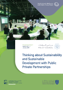THINKING ABOUT SUSTAINABILITY AND SUSTAINABLE DEVELOPMENT WITH PPPS